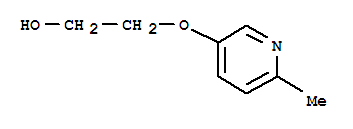 (9ci)-2-[(6-甲基-3-吡啶)氧基]-乙醇結(jié)構(gòu)式_252266-86-7結(jié)構(gòu)式