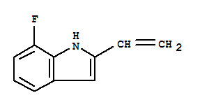 1H-indole,2-ethenyl-7-fluoro-(9ci) Structure,252553-41-6Structure