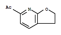 (9ci)-1-(2,3-二氫呋喃并[2,3-b]吡啶-6-基)-乙酮結(jié)構(gòu)式_253874-76-9結(jié)構(gòu)式