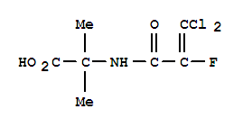 (9ci)-n-(3,3-二氯-2-氟-1-氧代-2-丙烯基)-2-甲基-丙氨酸結(jié)構(gòu)式_254979-89-0結(jié)構(gòu)式