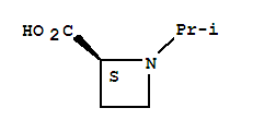 (S)-1-異丙基氮雜丁烷-2-羧酸結(jié)構(gòu)式_255882-98-5結(jié)構(gòu)式