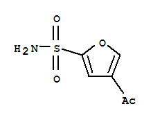 (9ci)-4-乙?；?2-呋喃磺酰胺結(jié)構(gòu)式_256373-95-2結(jié)構(gòu)式
