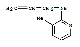 (9ci)-3-甲基-n-2-丙烯基-2-吡啶胺結(jié)構(gòu)式_256379-30-3結(jié)構(gòu)式