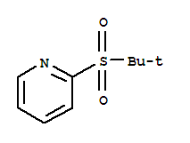 (9CI)-2-[(1,1-二甲基乙基)磺?；鵠-吡啶結(jié)構(gòu)式_25752-74-3結(jié)構(gòu)式