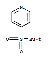 (9CI)-4-[(1,1-二甲基乙基)磺?；鵠-吡啶結(jié)構(gòu)式_25752-75-4結(jié)構(gòu)式