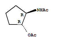 (9ci)-n-[(1r,2r)-2-(乙酰基氧基)環(huán)戊基]-乙酰胺結(jié)構(gòu)式_259233-67-5結(jié)構(gòu)式