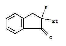 1H-inden-1-one, 2-ethyl-2-fluoro-2,3-dihydro-Structure,259532-53-1Structure 1H-inden-1-one, 2-ethyl-2-fluoro-2,3-dihydro- Structure,259532-53-1Structure