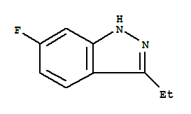 1H-indazole,3-ethyl-6-fluoro-(9ci)Structure,259750-59-9Structure 1H-indazole,3-ethyl-6-fluoro-(9ci) Structure,259750-59-9Structure