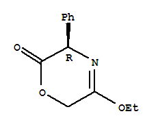 (3r)-(9ci)-5-乙氧基-3,6-二氫-3-苯基-2H-1,4-噁嗪-2-酮結構式_261963-20-6結構式