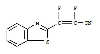 (9ci)-3-(2-苯并噻唑)-2,3-二氟-2-丙烯腈結(jié)構(gòu)式_26418-15-5結(jié)構(gòu)式