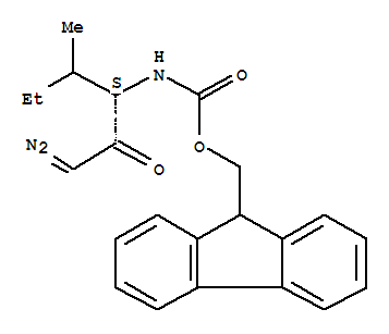 Fmoc-l-ile-chn2Structure,266359-44-8Structure Fmoc-l-ile-chn2 Structure,266359-44-8Structure