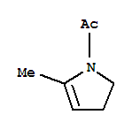1H-pyrrole,1-acetyl-2,3-dihydro-5-methyl-(9ci) Structure,267899-36-5Structure
