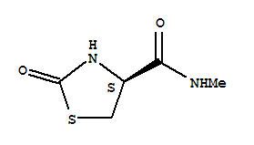 4-Thiazolidinecarboxamide,n-methyl-2-oxo-,(4s)-(9ci)Structure,270258-78-1Structure 4-Thiazolidinecarboxamide,n-methyl-2-oxo-,(4s)-(9ci) Structure,270258-78-1Structure