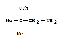 (9ci)-2-甲基-2-苯氧基-1-丙胺結構式_274686-25-8結構式