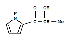 (8ci)-2-羥基-1-吡咯-2-基-1-丙酮結構式_27472-41-9結構式