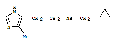 1H-imidazole-4-ethanamine, n-(cyclopropylmethyl)-5-methyl- (9ci)Structure,279237-68-2Structure 1H-imidazole-4-ethanamine, n-(cyclopropylmethyl)-5-methyl- (9ci) Structure,279237-68-2Structure