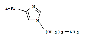 1H-imidazole-1-propanamine,4-(1-methylethyl)-(9ci)Structure,279238-56-1Structure 1H-imidazole-1-propanamine,4-(1-methylethyl)-(9ci) Structure,279238-56-1Structure