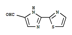 1H-imidazole-4-carboxaldehyde, 2-(2-thiazolyl)- (9ci)Structure,279251-07-9Structure 1H-imidazole-4-carboxaldehyde, 2-(2-thiazolyl)- (9ci) Structure,279251-07-9Structure
