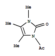 (9ci)-1-乙?；?1,3-二氫-3,4,5-三甲基-2H-咪唑-2-酮結(jié)構(gòu)式_281194-74-9結(jié)構(gòu)式