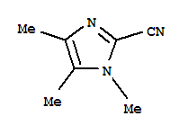 1H-imidazole-2-carbonitrile,1,4,5-trimethyl-(9ci) Structure,281194-81-8Structure