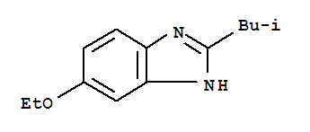 1H-benzimidazole,5-ethoxy-2-(2-methylpropyl)-(9ci)Structure,283612-27-1Structure 1H-benzimidazole,5-ethoxy-2-(2-methylpropyl)-(9ci) Structure,283612-27-1Structure