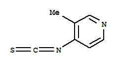 (9CI)-4-異硫代氰?；?3-甲基-吡啶結構式_285125-09-9結構式