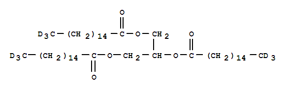 Glyceryl tri(hexadecanoate-16,16,16-d3)Structure,285979-78-4Structure Glyceryl tri(hexadecanoate-16,16,16-d3) Structure,285979-78-4Structure