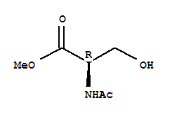 (9ci)-n-乙?；?D-絲氨酸甲酯結(jié)構(gòu)式_288402-26-6結(jié)構(gòu)式