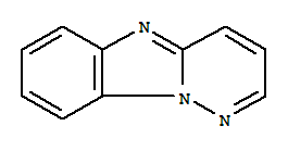 (8CI,9CI)-吡嗪并[1,6-a]苯并咪唑結構式_28891-00-1結構式
