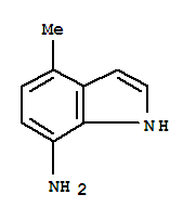 1H-indol-7-amine,4-methyl-(9ci)Structure,292636-15-8Structure 1H-indol-7-amine,4-methyl-(9ci) Structure,292636-15-8Structure