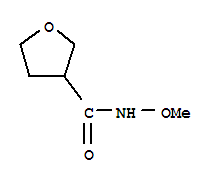(9ci)-四氫-n-甲氧基-3-呋喃羧酰胺結構式_294852-75-8結構式