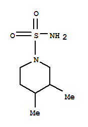 (8ci)-3,4-二甲基-1-哌啶磺酰胺結構式_29609-27-6結構式