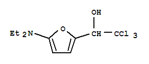 5-(二乙基氨基)--alpha--(三氯甲基)-2-呋喃甲醇結(jié)構(gòu)式_300567-64-0結(jié)構(gòu)式