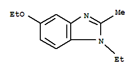 1H-benzimidazole,5-ethoxy-1-ethyl-2-methyl-(9ci)Structure,300589-86-0Structure 1H-benzimidazole,5-ethoxy-1-ethyl-2-methyl-(9ci) Structure,300589-86-0Structure