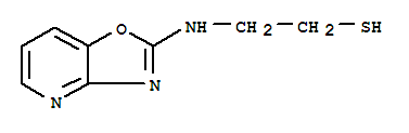 (9ci)-2-(噁唑并[4,5-b]吡啶-2-基氨基)-乙烷硫醇結構式_300672-80-4結構式