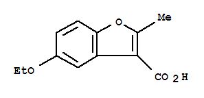 3-Benzofurancarboxylicacid,5-ethoxy-2-methyl-(9ci)Structure,300673-97-6Structure 3-Benzofurancarboxylicacid,5-ethoxy-2-methyl-(9ci) Structure,300673-97-6Structure