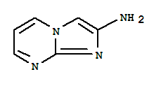 咪唑并[1,2-a]嘧啶-2-胺結(jié)構(gòu)式_301331-27-1結(jié)構(gòu)式