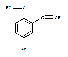 Ethanone, 1-(3,4-diethynylphenyl)-(9ci)Structure,302346-41-4Structure Ethanone, 1-(3,4-diethynylphenyl)-(9ci) Structure,302346-41-4Structure