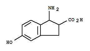 1H-indene-2-carboxylicacid,1-amino-2,3-dihydro-5-hydroxy-(9ci)Structure,302838-25-1Structure 1H-indene-2-carboxylicacid,1-amino-2,3-dihydro-5-hydroxy-(9ci) Structure,302838-25-1Structure
