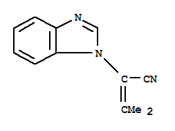 1H-benzimidazole-1-acetonitrile,alpha-(1-methylethylidene)-(9ci)Structure,303016-19-5Structure 1H-benzimidazole-1-acetonitrile,alpha-(1-methylethylidene)-(9ci) Structure,303016-19-5Structure