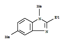 1H-benzimidazole,2-ethyl-1,5-dimethyl-(9ci)Structure,303747-37-7Structure 1H-benzimidazole,2-ethyl-1,5-dimethyl-(9ci) Structure,303747-37-7Structure