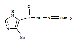 1H-imidazole-4-carboxylic acid, 5-methyl-, (1-methylethylidene)hydrazide (9ci)Structure,308305-50-2Structure 1H-imidazole-4-carboxylic acid, 5-methyl-, (1-methylethylidene)hydrazide (9ci) Structure,308305-50-2Structure