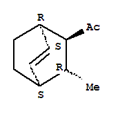 rel-(9ci)-1-[(1r,2s,3r,4s)-3-甲基雙環(huán)[2.2.2]-5-辛烯-2-基]-乙酮結(jié)構(gòu)式_309723-78-2結(jié)構(gòu)式