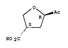 (3r,5s)-rel-(9ci)-5-乙酰基四氫-3-呋喃羧酸結(jié)構式_310882-41-8結(jié)構式