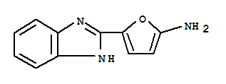 (9ci)-5-(1H-苯并咪唑-2-基)-2-呋喃胺結(jié)構(gòu)式_311764-80-4結(jié)構(gòu)式