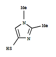 1H-imidazole-4-thiol,1,2-dimethyl-(9ci)Structure,315181-99-8Structure 1H-imidazole-4-thiol,1,2-dimethyl-(9ci) Structure,315181-99-8Structure