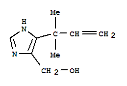 1H-imidazole-5-methanol, 4-(1,1-dimethyl-2-propen-1-yl)-Structure,316148-59-1Structure 1H-imidazole-5-methanol, 4-(1,1-dimethyl-2-propen-1-yl)- Structure,316148-59-1Structure