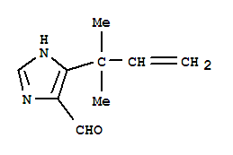 1H-imidazole-5-carboxaldehyde, 4-(1,1-dimethyl-2-propen-1-yl)-Structure,316148-60-4Structure 1H-imidazole-5-carboxaldehyde, 4-(1,1-dimethyl-2-propen-1-yl)- Structure,316148-60-4Structure