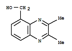 (9ci)-2,3-二甲基-5-喹噁啉甲醇結(jié)構(gòu)式_317593-22-9結(jié)構(gòu)式