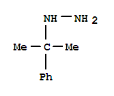 Hydrazine, (1-methyl-1-phenylethyl)-Structure,3178-39-0Structure Hydrazine, (1-methyl-1-phenylethyl)- Structure,3178-39-0Structure